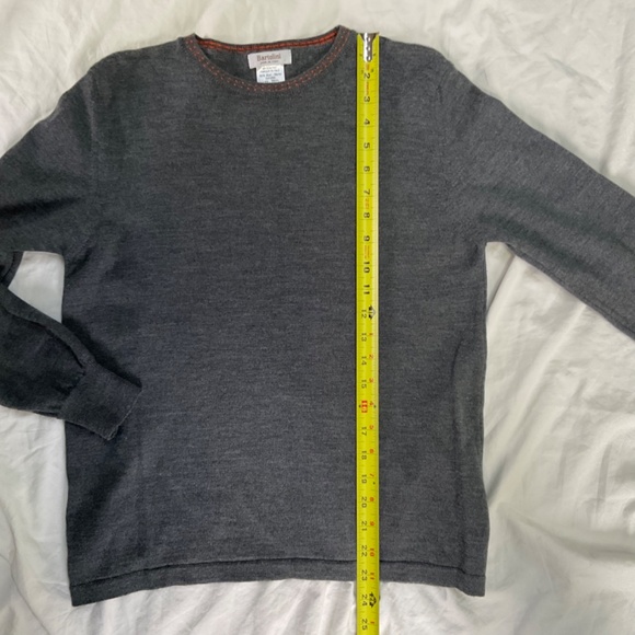 Grey 100% Merino Wool Sweater by Bartolini Women’s Medium - Picture 3 of 7